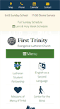 Mobile Screenshot of firsttrinity.net